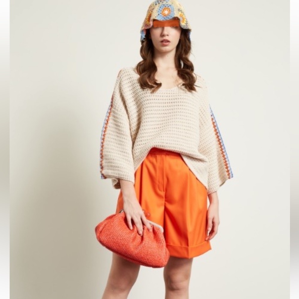 Weekend Max Mara Label-cut Knit Top Size: Xsmall Spring /Summer - Picture 2 of 16